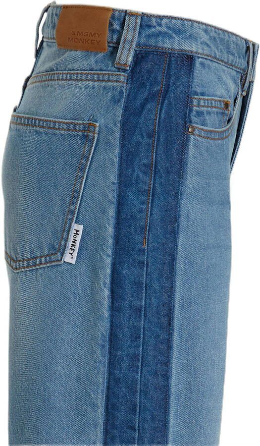 Me & My Monkey wide leg jeans blauw - Foto 3