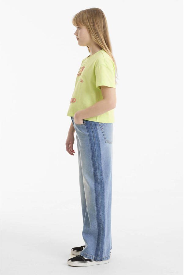 Me & My Monkey wide leg jeans blauw - Foto 2