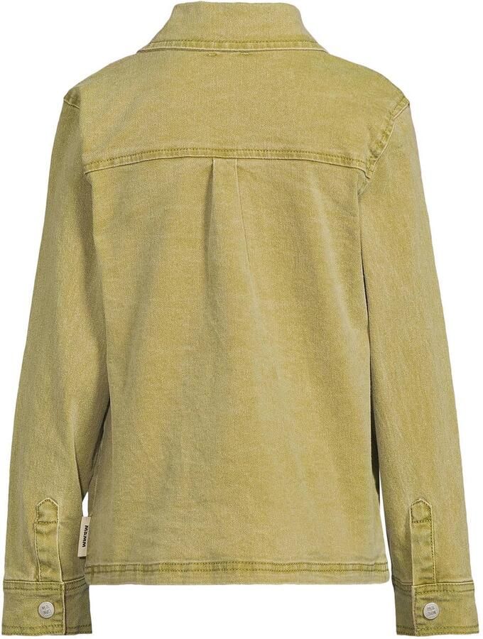 Me & My Monkey denim overshirt olijfgroen Overhemd Jongens Stretchdenim Klassieke kraag - Foto 2