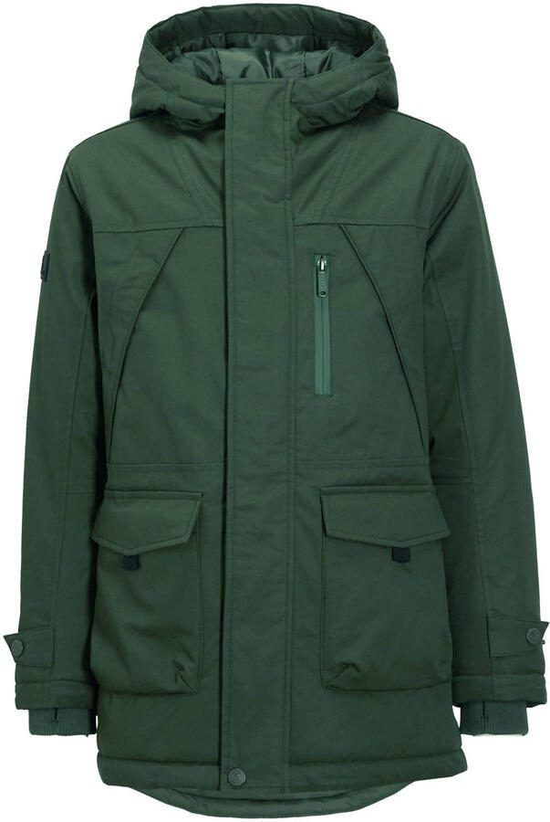 Me & My Monkey parka jas blauw