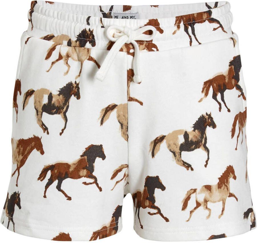 Me & My Monkey regular sweatshort bruin