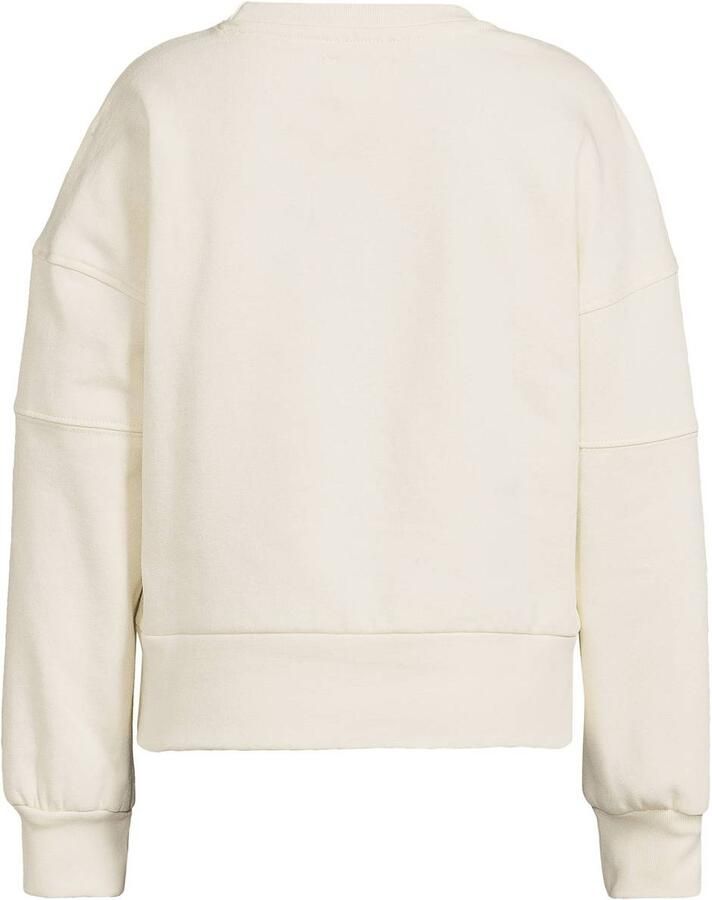 Me & My Monkey sweater met tekst ecru