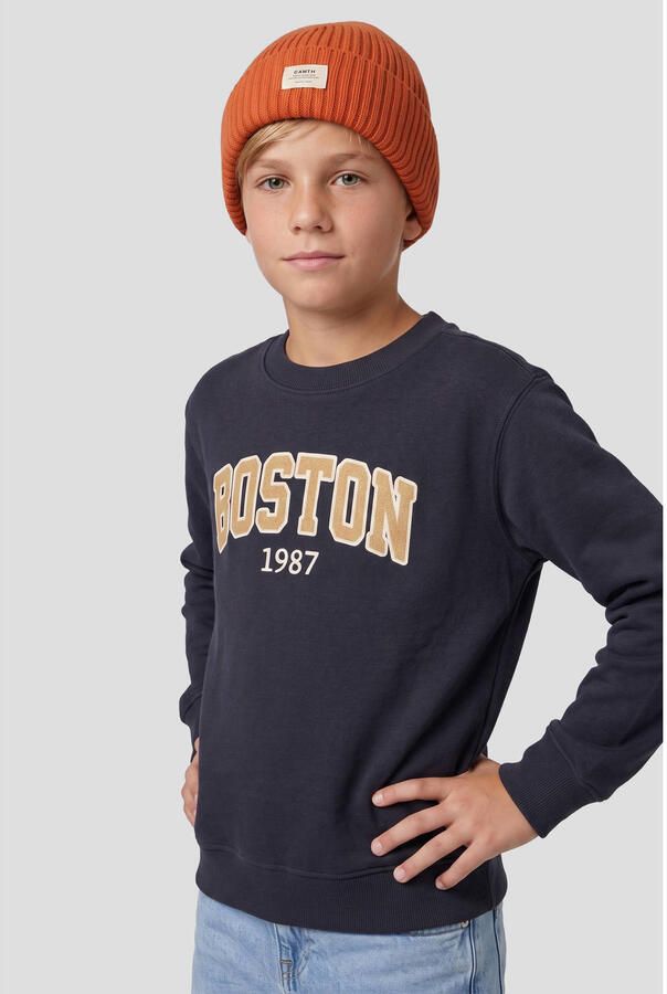 Me & My Monkey sweater met tekst Blauw Jongens Katoen Ronde hals Tekst - Foto 2