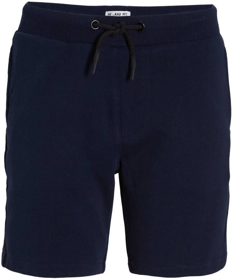 Me & My Monkey sweatshort donkerblauw