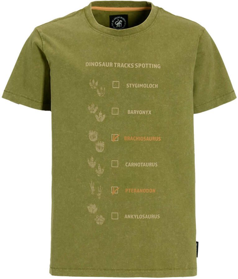 Me & My Monkey T-shirt groen