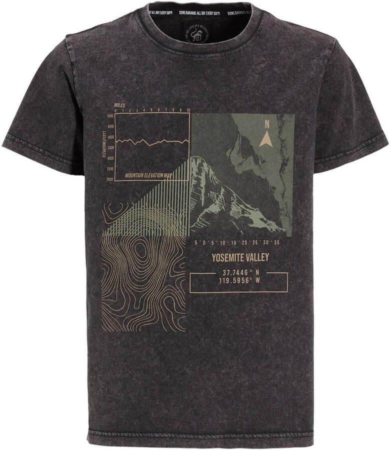 Me & My Monkey T-shirt zwart