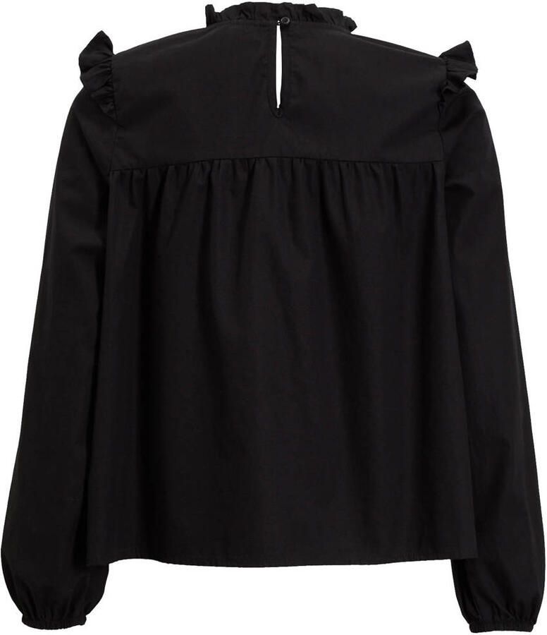 Me & My Monkey Top Roanne met borduursel zwart