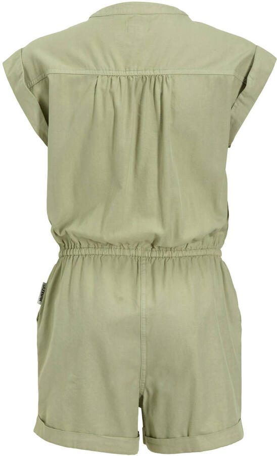Me & My Monkey twill jumpsuit lichtkhaki