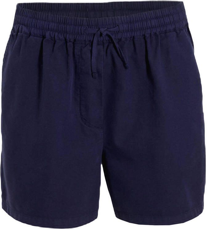 Me & My Monkey twill korte broek donkerblauw