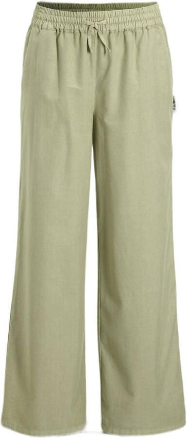 Me & My Monkey wide leg broek lichkhaki