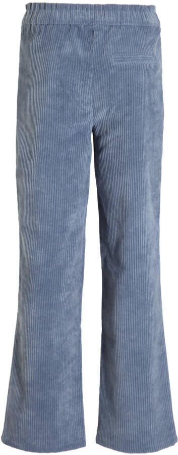 Me & My Monkey wide leg corduroy broek Raven blauw