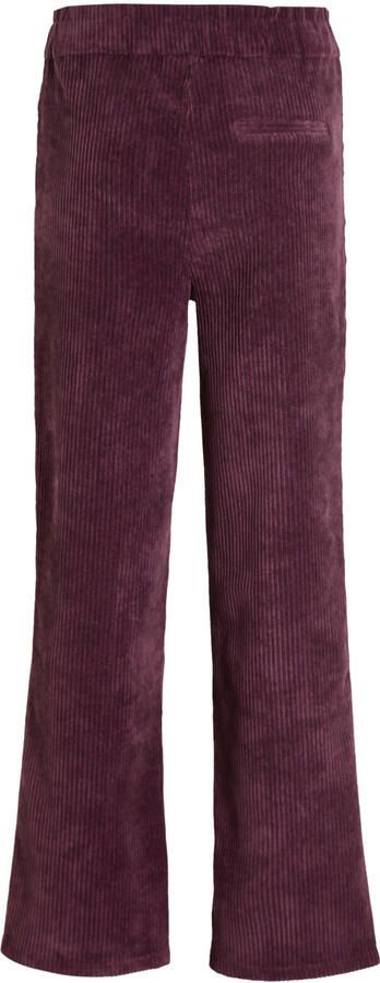 Me & My Monkey wide leg corduroy broek Raven rood