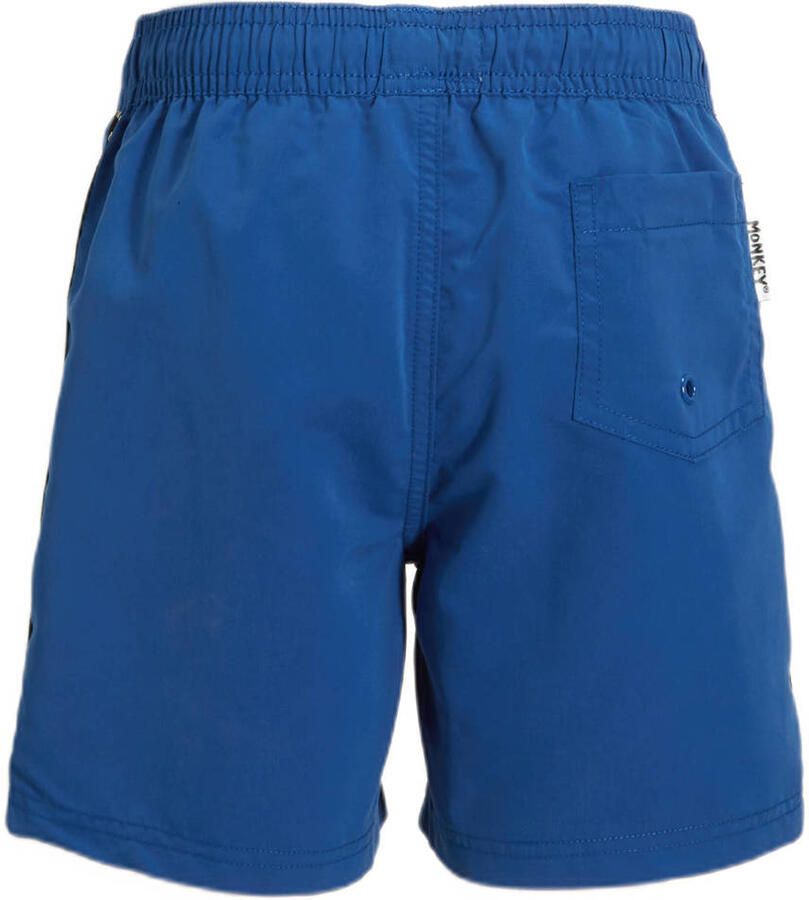 Me & My Monkey zwemshort Marcio blauw Jongens Gerecycled polyester 176
