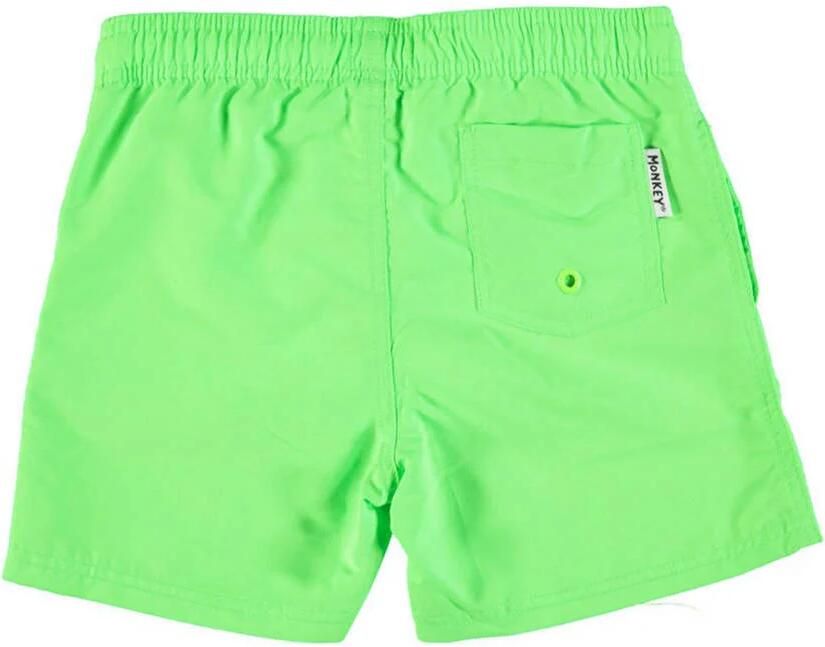Me & My Monkey zwemshort neon groen Jongens Polyester Effen 152 - Foto 2