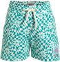 Me & My Monkey short Maggy met all over print blauw wit Korte broek Meisjes Sweat 104 - Thumbnail 1