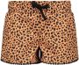 Me & My Monkey short met all over print oranje zwart Korte broek Meisjes Sweat 140-146 - Thumbnail 1