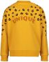 Me & My Monkey sweater met tekst geel Tekst 164 | Sweater van - Thumbnail 1