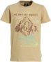 Me & My Monkey T-shirt Morris met printopdruk beige Jongens Katoen Ronde hals 116 - Thumbnail 1