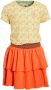 Me & My Monkey T-shirtjurk Maroeska oranje geel Meisjes Stretchkatoen Ronde hals 104 - Thumbnail 1