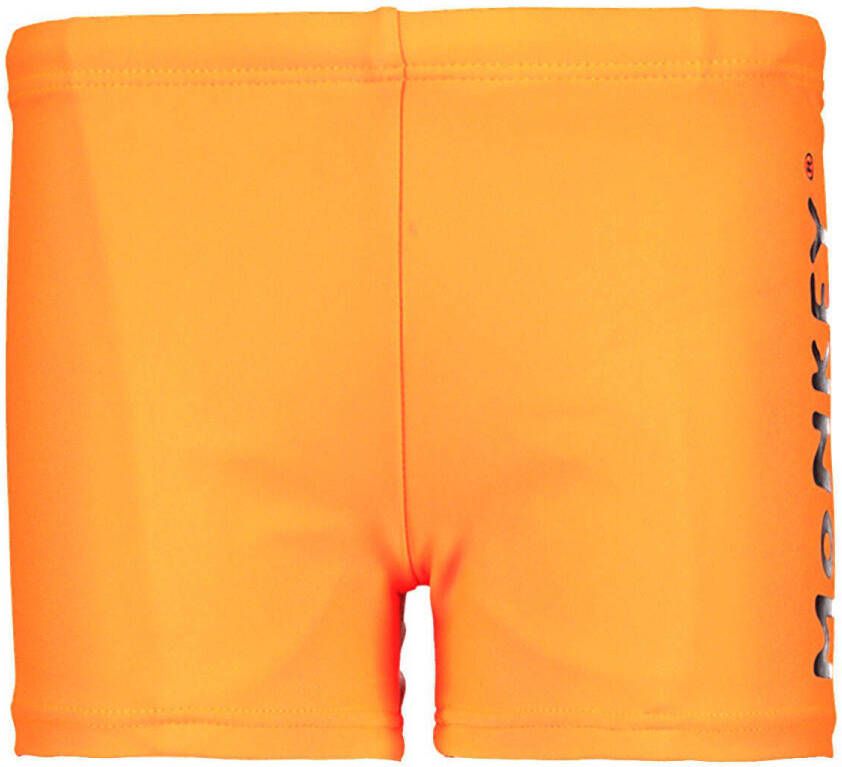Me & My Monkey zwemboxer oranje Jongens Nylon Printopdruk 128