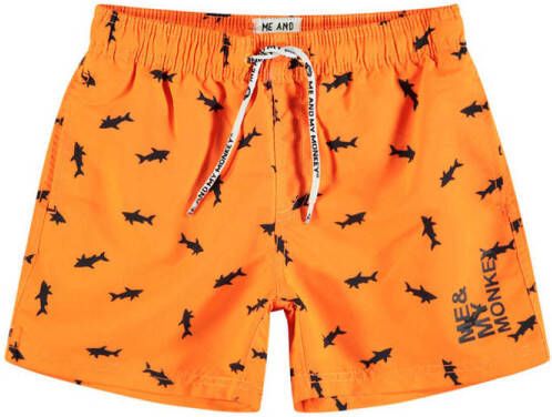 Me & My Monkey zwemshort oranje