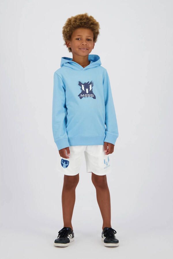 Messi hoodie lichtblauw