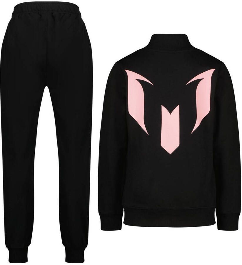 Messi sweatvest + joggingbroek zwart roze - Foto 2
