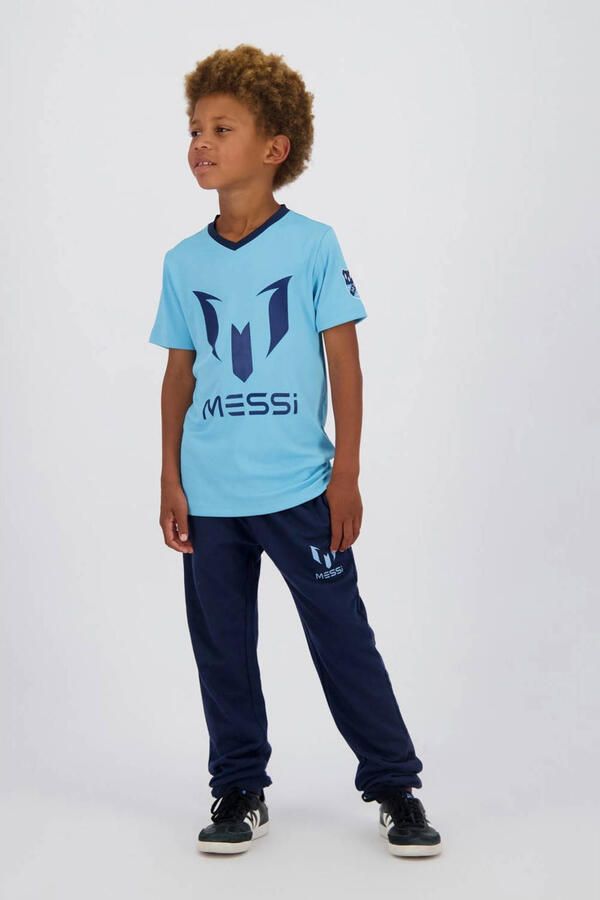 Messi T-shirt blauw
