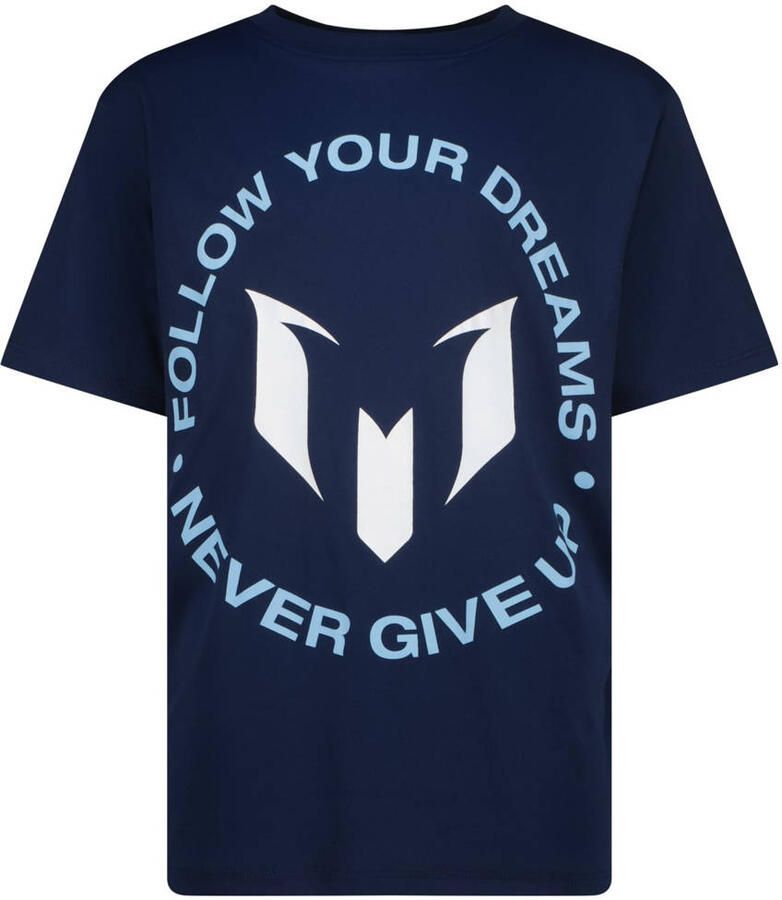 Messi T-shirt donkerblauw