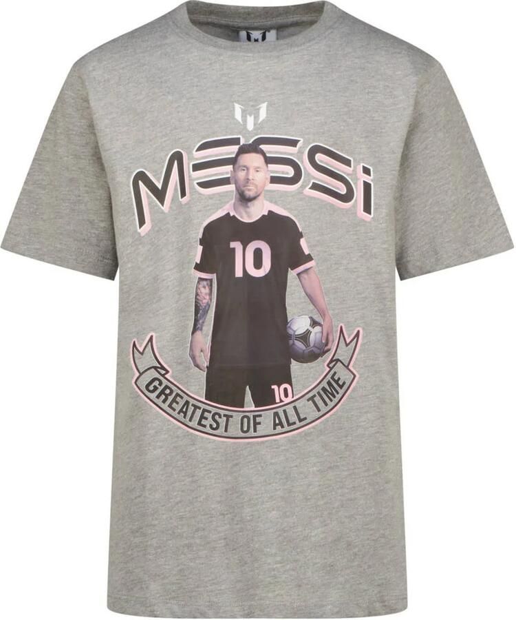 Messi T-shirt grijs