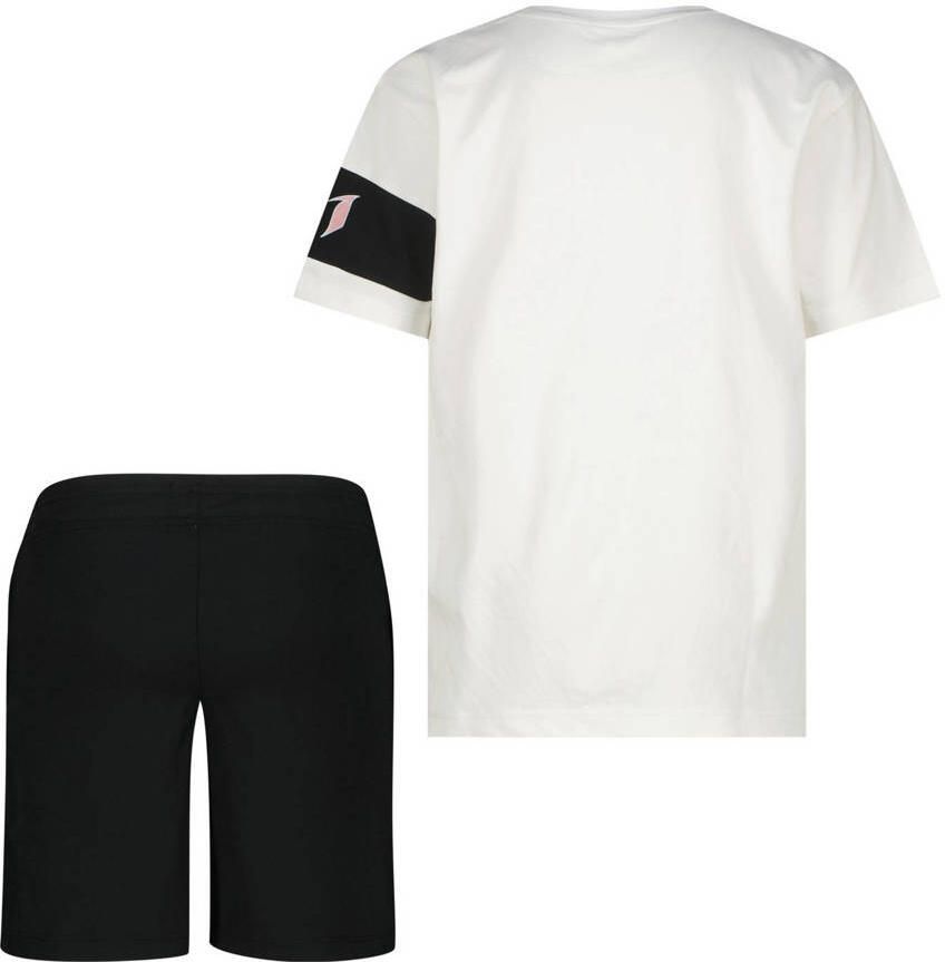 Messi T-shirt + korte broek wit zwart - Foto 2