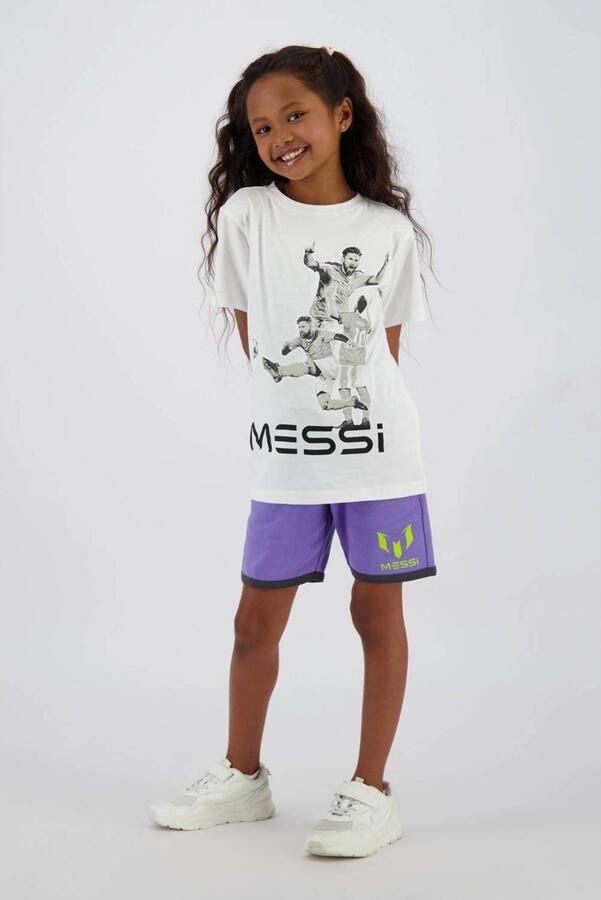 Messi T-shirt wit