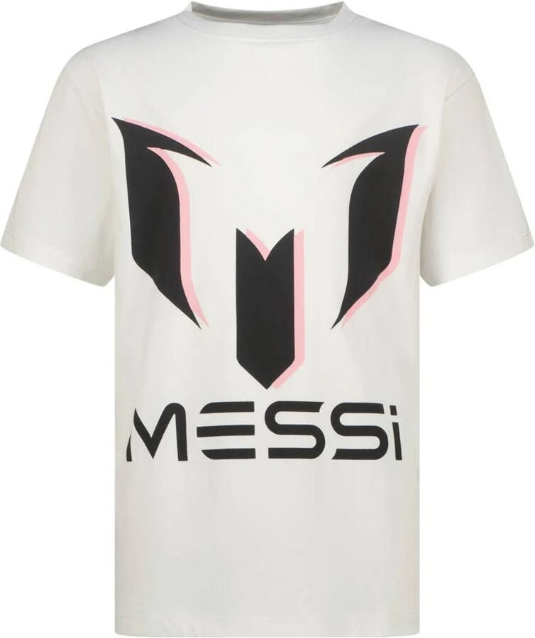 Messi T-shirt wit