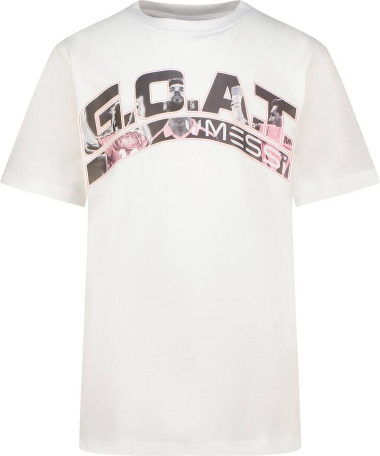 Messi T-shirt wit