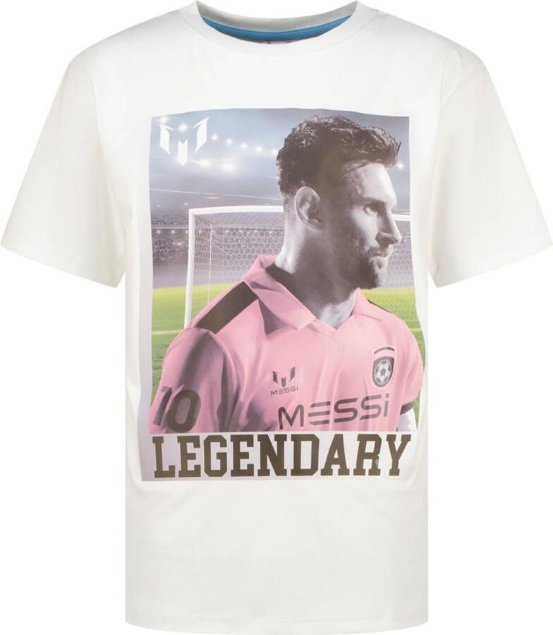 Messi T-shirt wit