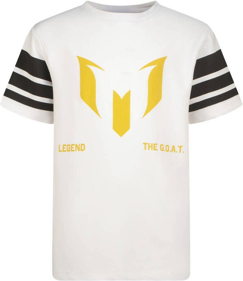 Messi T-shirt wit