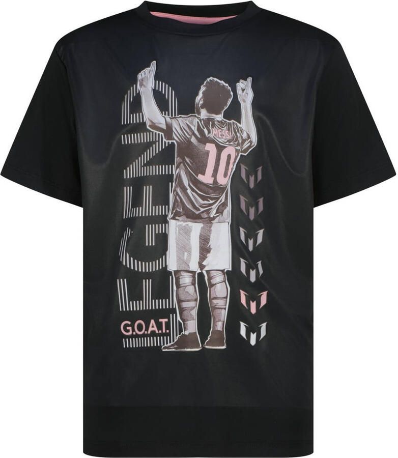 Messi T-shirt zwart