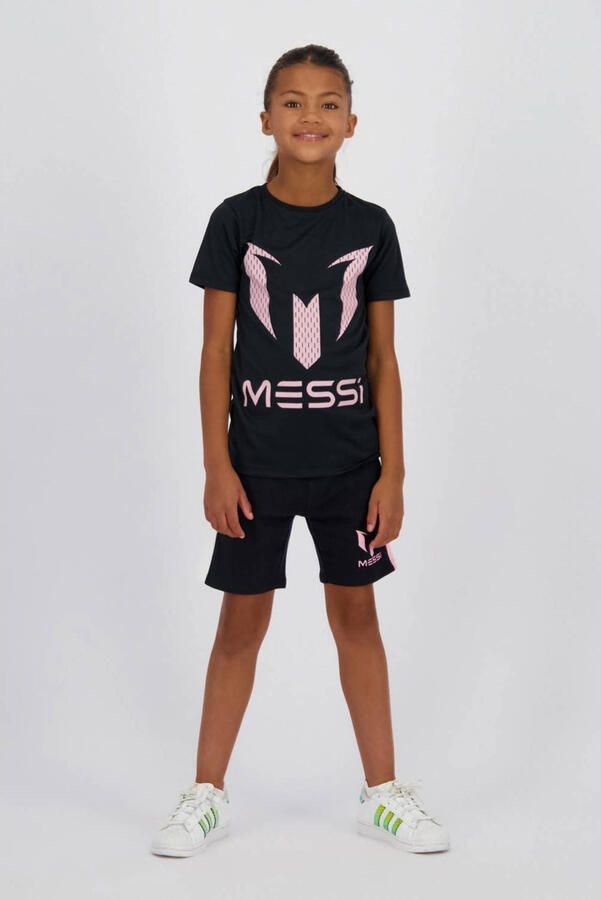 Messi T-shirt zwart