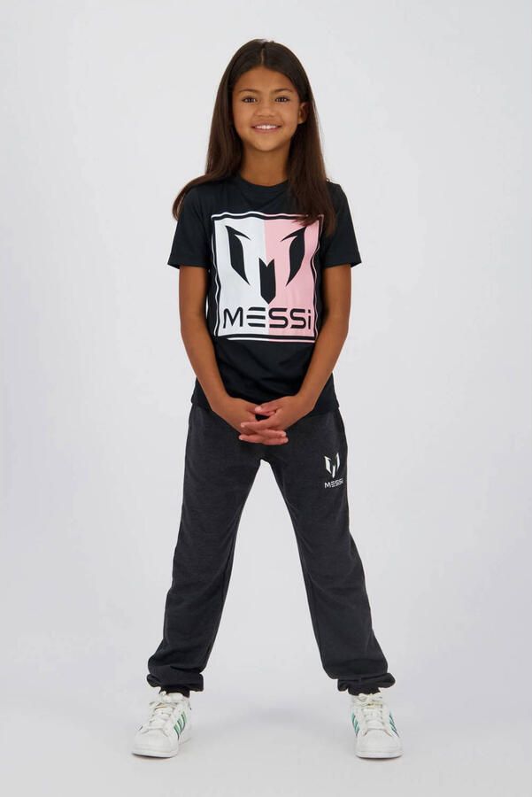 Messi T-shirt zwart