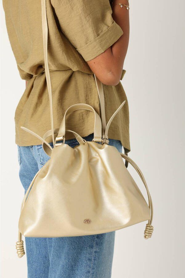 Mexx crossbody tas River goudkleurig - Foto 3