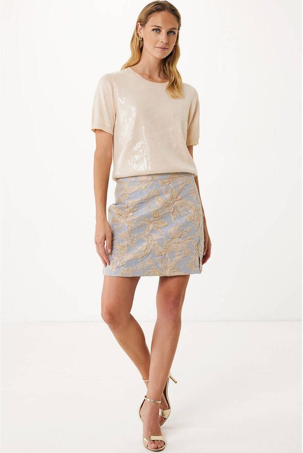 Mexx mini rok lichtblauw - Foto 1