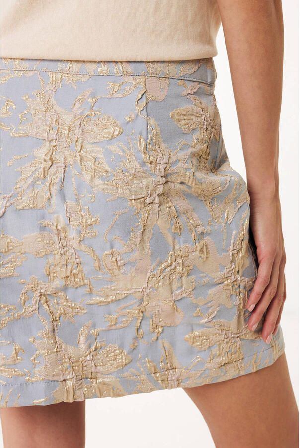 Mexx mini rok lichtblauw - Foto 3