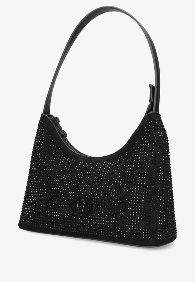 Mexx schoudertas met glitters Olivia zwart - Foto 2