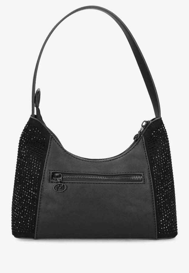 Mexx schoudertas met glitters Olivia zwart - Foto 3