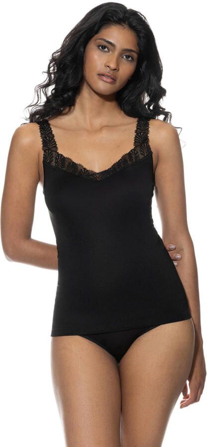 Mey Top EMOTION ELEGANCE met geborduurde kant