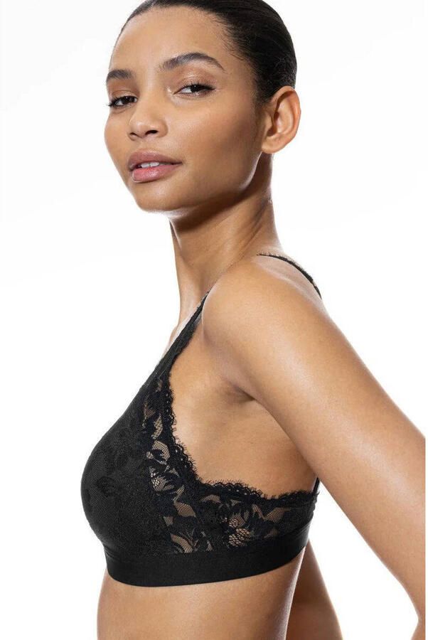 Mey niet-voorgevormde bralette Poetry Vogue zwart - Foto 2