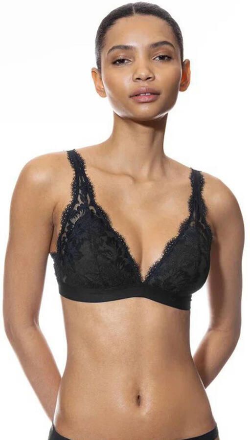 Mey niet-voorgevormde bralette Poetry Vogue zwart - Foto 3