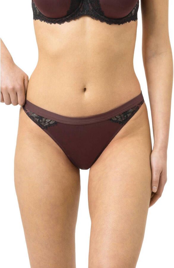 Mey Poetry Dream brazilian slip donkerbruin zwart - Foto 3