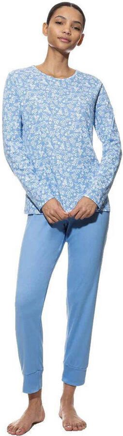 Mey pyjama Flower Meadow lichtblauw