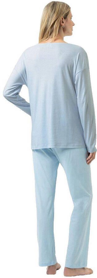 Mey pyjama Simple Stripes lichtblauw - Foto 2